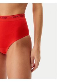 Calvin Klein Underwear Figi klasyczne z wysokim stanem LV00QF8282 Czerwony. Stan: podwyższony. Kolor: czerwony. Materiał: syntetyk