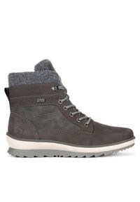 Remonte Trzewiki R8477-45 Szary. Kolor: szary. Materiał: skóra #1