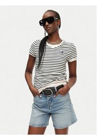 G-Star RAW - G-Star Raw T-Shirt Eyben D24533-D244 Biały Regular Fit. Kolor: biały. Materiał: bawełna #6