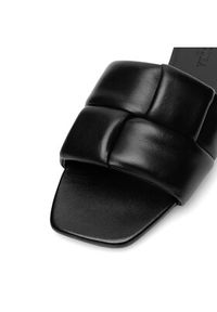 Badura Klapki FAUSTINE-112793 Czarny. Kolor: czarny. Materiał: skóra #3
