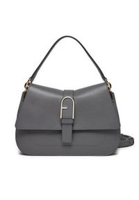 Furla Torebka Flow WB00996 BX2045 2269S Szary. Kolor: szary. Materiał: skórzane #1