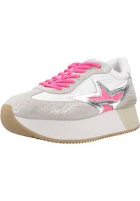 Liu Jo - Kapcie LIU-JO DREAMY 03 - SNEAKER Szary. Kolor: szary. Materiał: syntetyk, skóra. Styl: sportowy