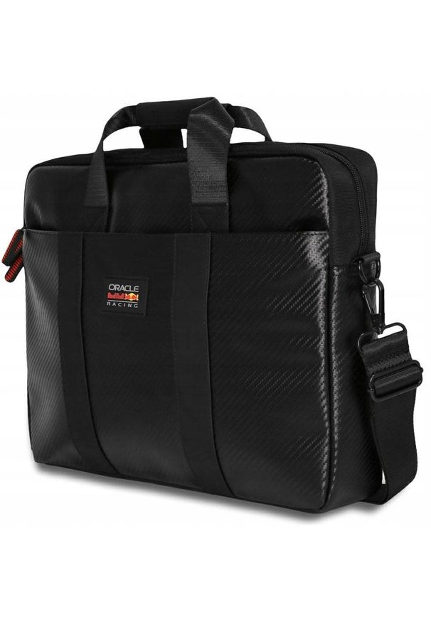 RED BULL - Laptop bag Red Bull Carbon 16" black
