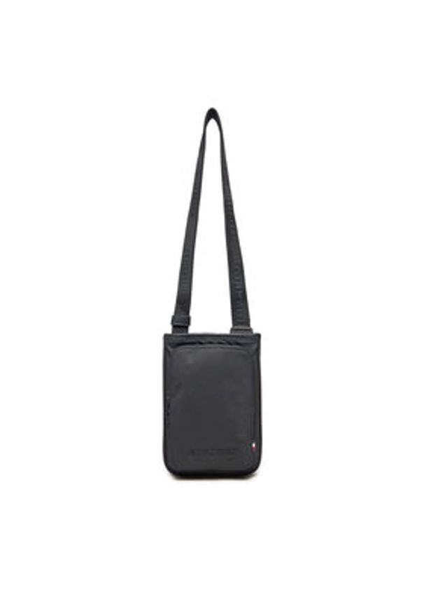 TOMMY HILFIGER - Tommy Hilfiger Saszetka AM0AM12683 Czarny. Kolor: czarny. Materiał: materiał