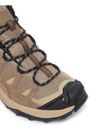 salomon - Salomon Trekkingi X Ultra 360 Leather Mid Gtx L49158300 Brązowy. Kolor: brązowy. Materiał: skóra, zamsz #4