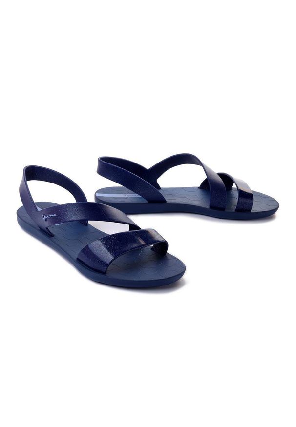 Ipanema - IPANEMA VIBE Sandal Fem 82429 blue/glitter blue, sandały damskie. Kolor: niebieski