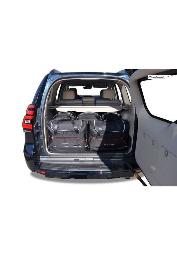 KJUST - Torby Do Bagażnika Toyota Land Cruiser 150 5 2017+ 5Szt Kjust. Kolor: czarny. Styl: sportowy