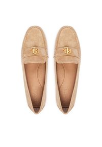 Lauren Ralph Lauren - LAUREN RALPH LAUREN Mokasyny Barnsbury 802821629035 Beżowy jasny. Kolor: beżowy. Materiał: zamsz, skóra #2