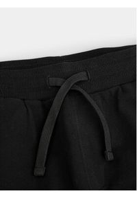 COCCODRILLO - Coccodrillo Spodnie dresowe WC4120103VBA Czarny Regular Fit. Kolor: czarny. Materiał: bawełna #2
