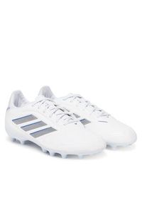 Adidas - adidas Buty do piłki nożnej Copa Pure 3 League Firm/Multi-Ground IE1196 Biały. Kolor: biały. Materiał: skóra