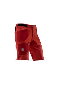 Spodenki rowerowe LEATT Shorts MTB AllMtn 3.0. Kolor: czerwony. Sport: kolarstwo #1