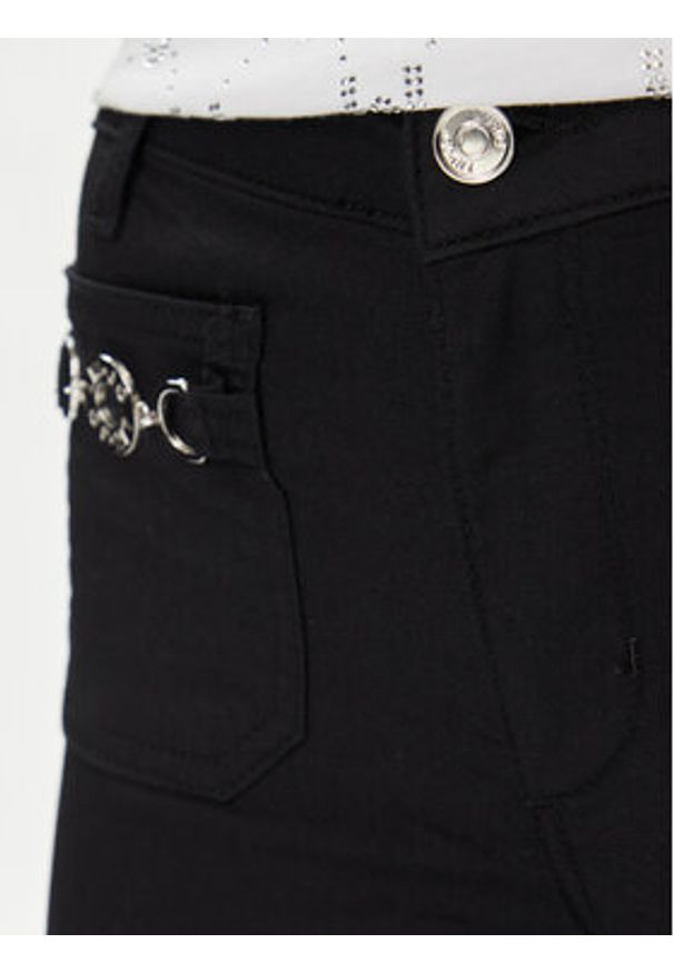 Liu Jo Spodnie materiałowe MA4291 T7144 Czarny Slim Fit. Kolor: czarny. Materiał: bawełna, syntetyk