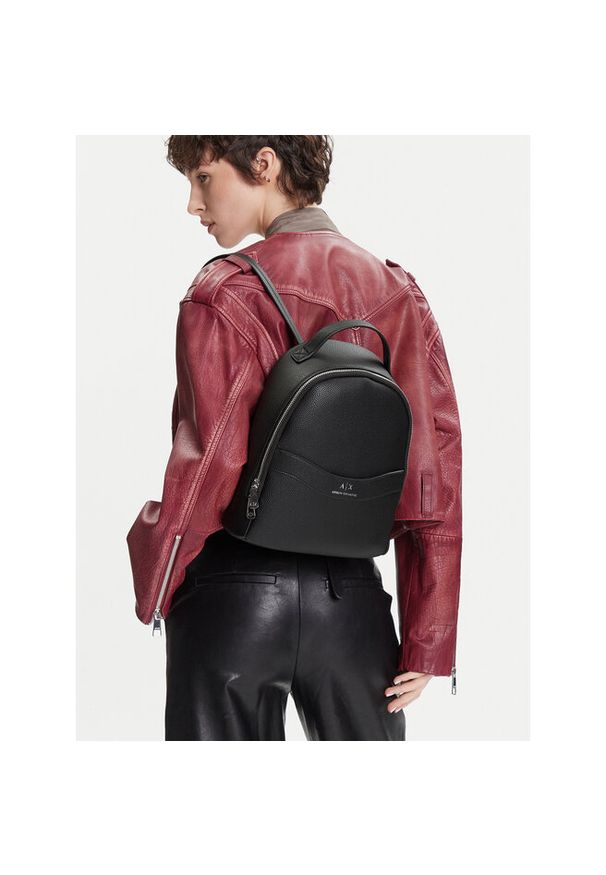Plecak Armani Exchange. Kolor: czarny