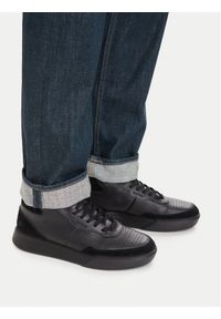 ecco - ECCO Sneakersy 53982451052 Czarny. Kolor: czarny. Materiał: skóra #1