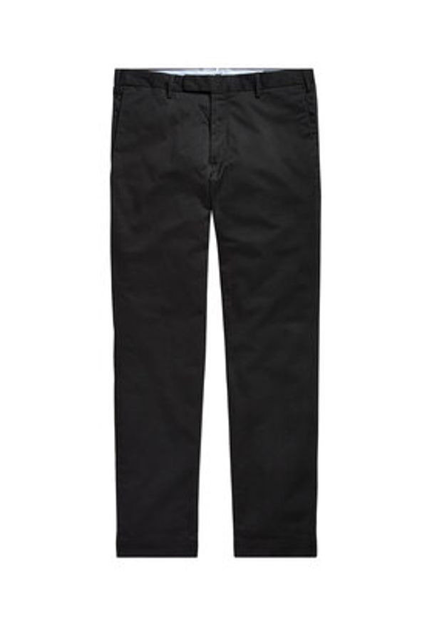 Polo Ralph Lauren Chinosy 710644988001 Czarny Slim Fit. Kolor: czarny. Materiał: bawełna