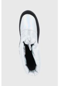 CMP Śniegowce dziecięce Kids Rae Snow Boots Wp kolor srebrny. Nosek buta: okrągły. Kolor: srebrny. Materiał: materiał, guma, włókno. Sezon: zima #5