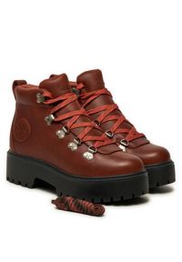 Timberland Trapery Stone Street Mid TB0A27VJEM61 Brązowy. Kolor: brązowy. Materiał: skóra. Styl: street #3