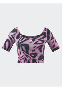 Adidas - adidas T-Shirt IM2566 Różowy Loose Fit. Kolor: różowy. Materiał: syntetyk #3
