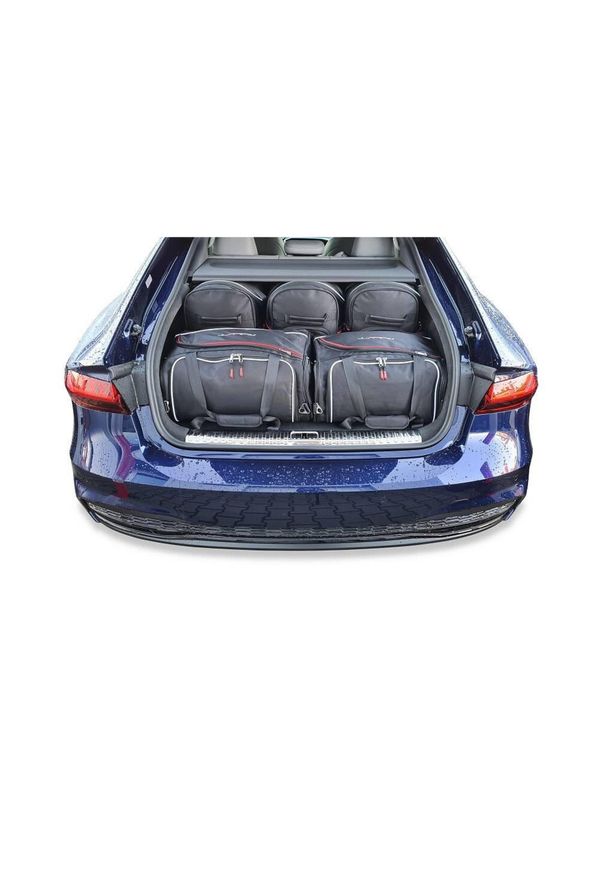 KJUST - Torby Do Bagażnika Audi A7 Phev 2019+ 5Szt Kjust. Kolor: czarny. Styl: sportowy