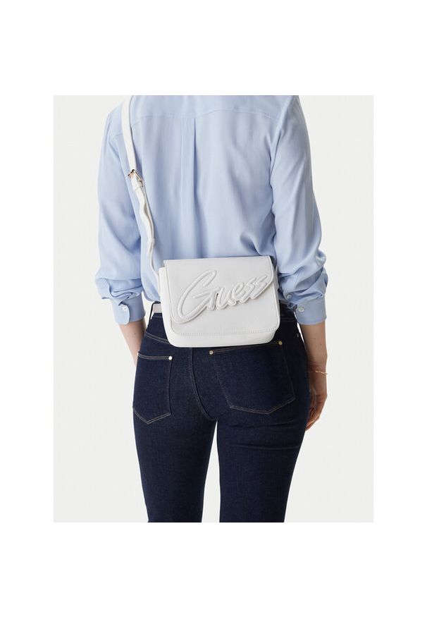 Torebka Guess. Kolor: biały