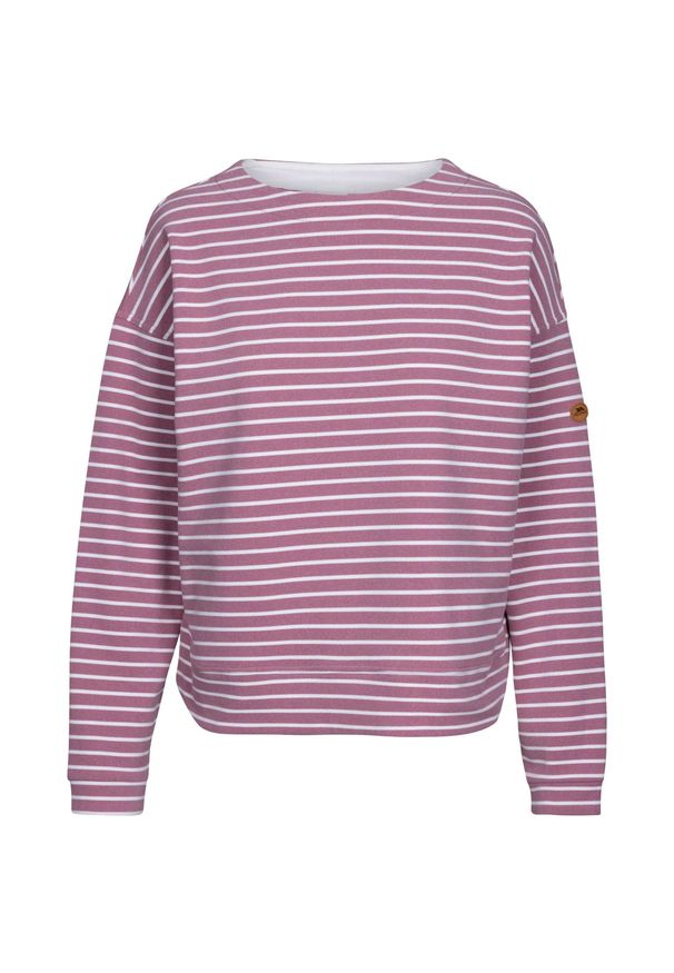 TRESPASS - Koszulka/Bluza Damska Soothing Striped Marl Top. Kolor: fioletowy