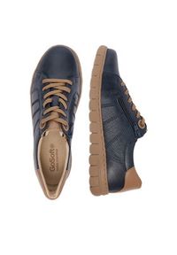 Go Soft Sneakersy CEO-WI23-GHANA-12 Granatowy. Kolor: niebieski. Materiał: skóra #8