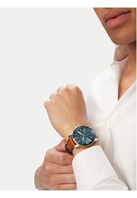 Fossil Zegarek Grant Sport FS5268 Brązowy. Kolor: brązowy. Materiał: skóra. Styl: sportowy #4