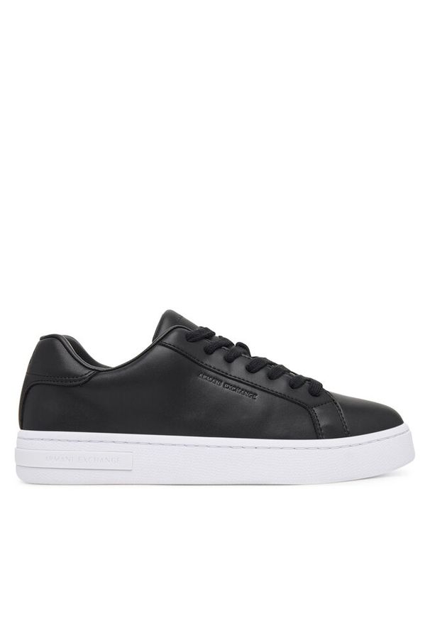 Sneakersy Armani Exchange. Kolor: czarny