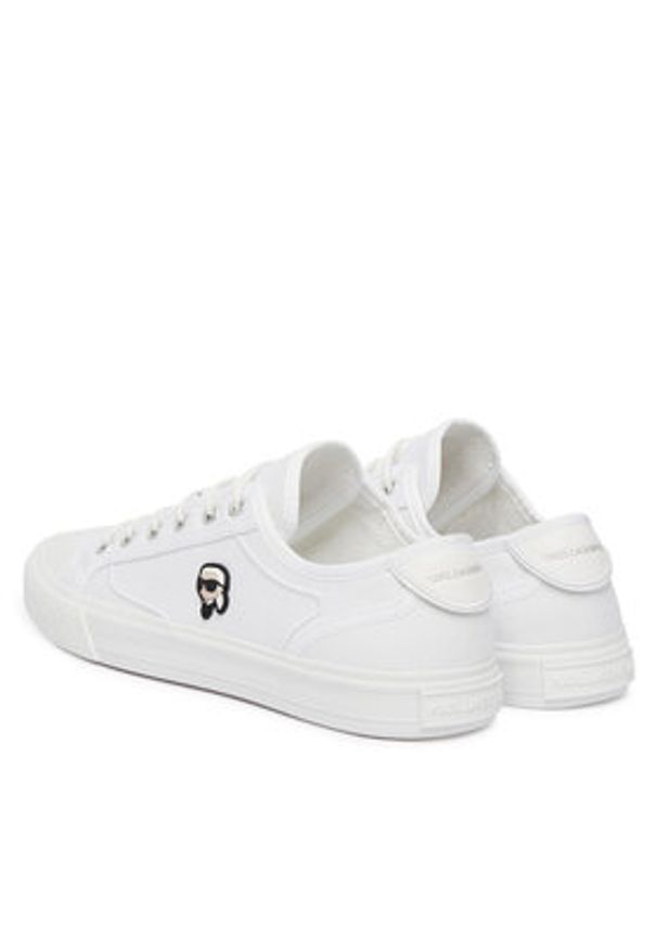 Karl Lagerfeld - KARL LAGERFELD Trampki Rae Karl NFT KL60331N Biały. Kolor: biały. Materiał: materiał