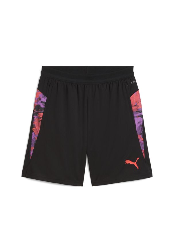 Puma - Męskie szorty piłkarskie IndividualCUP PUMA Black. Kolor: czarny. Sport: piłka nożna