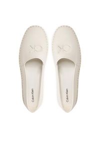 Calvin Klein Espadryle HW0HW01457 Écru. Materiał: skóra #3