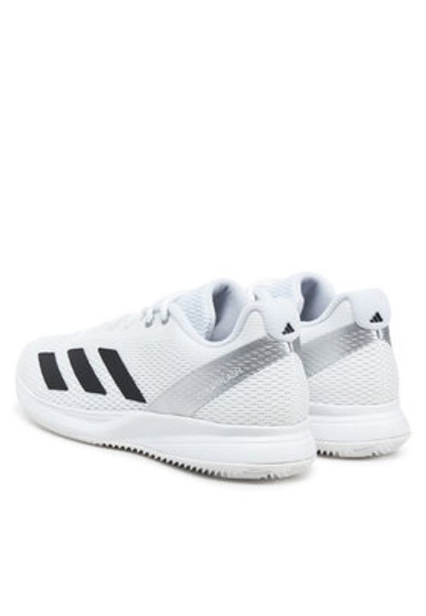 Adidas - adidas Buty do tenisa Courtflash Speed 2 JH8720 Biały. Kolor: biały. Materiał: materiał. Sport: tenis