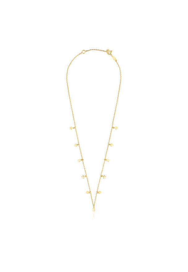 Tous - TOUS Naszyjnik Cool Joy 1003190100 Złoty. Materiał: srebrne. Kolor: złoty