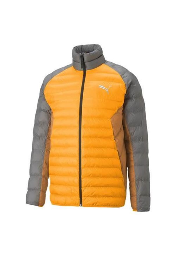 Kurtka uniwersalna męska Puma Packlite Primaloft. Kolor: wielokolorowy, szary, pomarańczowy. Materiał: syntetyk. Styl: klasyczny