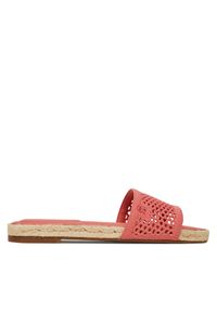 TOMMY HILFIGER - Espadryle Tommy Hilfiger. Kolor: pomarańczowy. Materiał: mesh