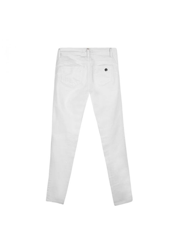 Liu Jo - Liu-Jo Spodnie "Bottom Up" | P16199 T6446 I Pant Bottom Up | Kobieta | Biały. Kolor: biały. Materiał: bawełna, elastan