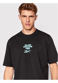 Reebok T-Shirt Classics Football Energy HI4583 Czarny Relaxed Fit. Kolor: czarny. Materiał: bawełna #5