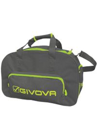Torba Sportowa Givova Brera Ciemnoszara - Styl i Przestrzeń. Kolor: szary. Materiał: poliester. Sport: fitness