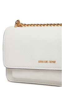 MICHAEL Michael Kors Torebka Claire 30T4GC7L3T Biały. Kolor: biały. Materiał: skórzane