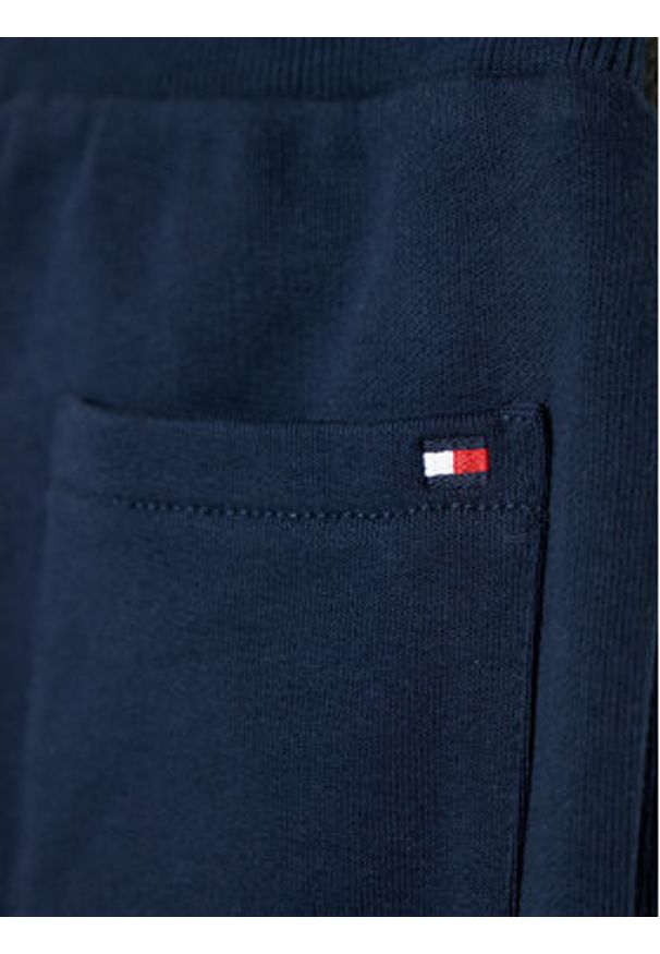 TOMMY HILFIGER - Tommy Hilfiger Spodnie dresowe Essential KS0KS00214 Granatowy Regular Fit. Kolor: niebieski. Materiał: bawełna