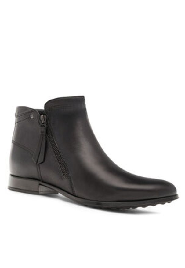 Lasocki Botki WB-ANNA-116 Czarny. Kolor: czarny. Materiał: skóra