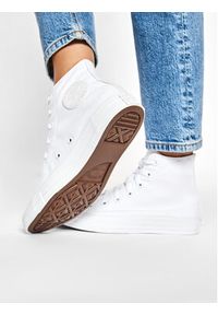 Converse Trampki Chuck Taylor All Star Classic 1U646 Biały. Kolor: biały. Materiał: materiał #5