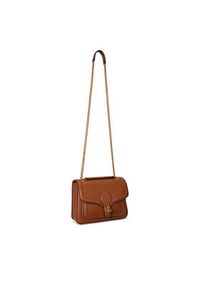 Lauren Ralph Lauren - LAUREN RALPH LAUREN Torebka 431974552002 Brązowy. Kolor: brązowy. Materiał: skórzane