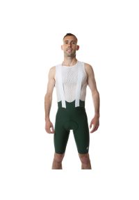 C-LAB - Spodenki rowerowe męskie zieleń angielska OTTIMO. Kolor: zielony. Materiał: skóra. Sport: kolarstwo #1