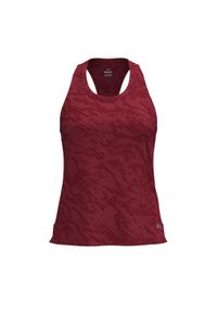 Damski tank top Under Armour Launch Camo Singlet. Kolor: różowy. Sport: bieganie #1