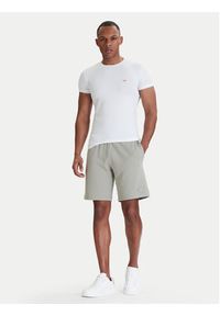 Emporio Armani Underwear Szorty sportowe EM000495 AF19060 U8046 Beżowy Regular Fit. Kolor: beżowy. Materiał: bawełna. Styl: sportowy #3