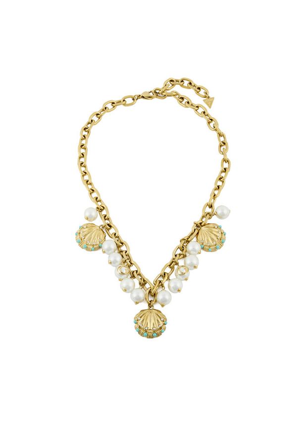 Naszyjnik Guess. Materiał: złote. Kolor: złoty