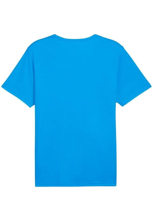 Puma - Męska Koszulka Meczowa TeamRise. Kolor: niebieski. Sport: turystyka piesza