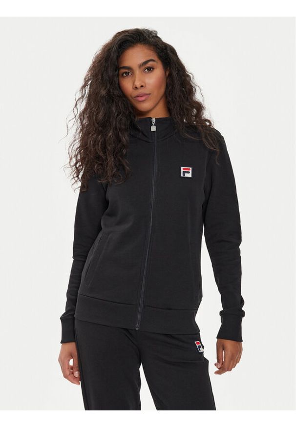 Fila Bluza FAW0699 Czarny Regular Fit. Kolor: czarny. Materiał: bawełna