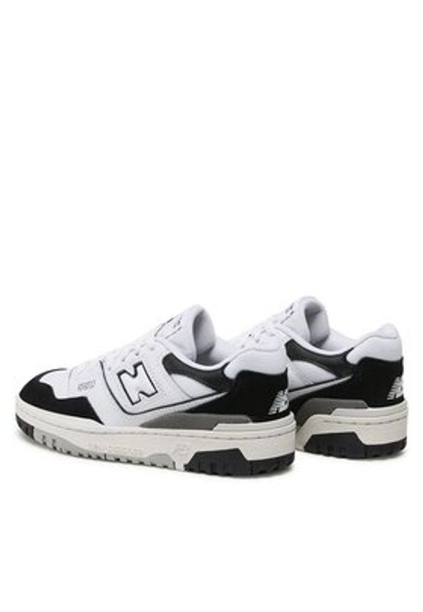 New Balance Sneakersy GSB550CA Biały. Kolor: biały. Materiał: skóra